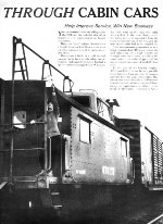 PRR "Through Cabin Cars," Page 1, 1962